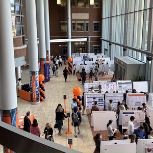 Aerial view of the 2023 Undergraduate Research Festival