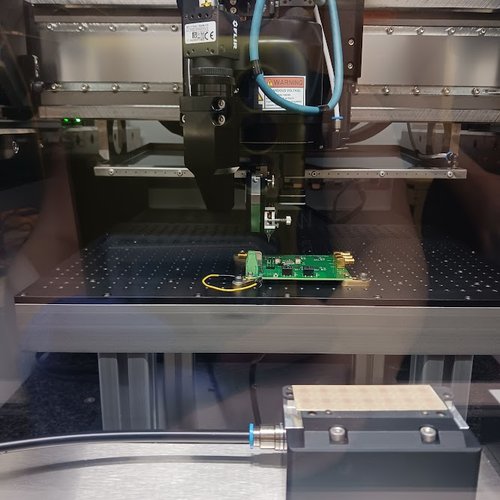 Setup for testing low-gain avalanche diodes.