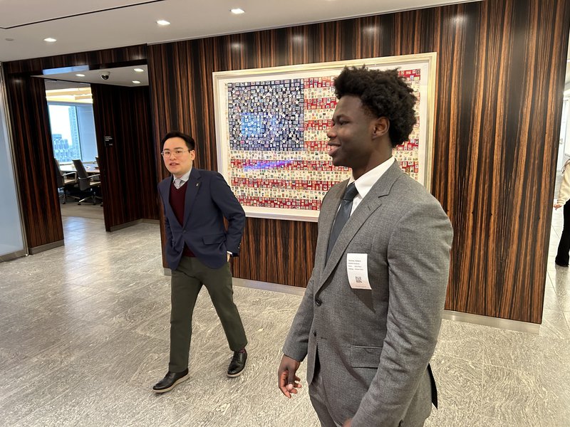 WFS 2023 Hien Truong and Bakary Darboe at Fisher Brothers
