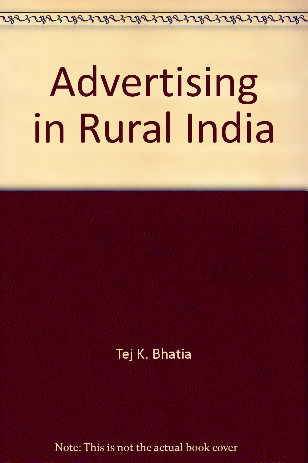 Advertising & Marketing in Rural India: Language, Culture, and Communication