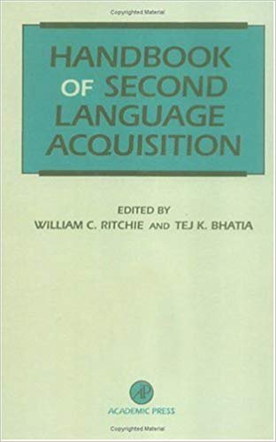 Handbook of Second Language Acquisition 1st Edition