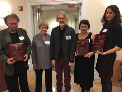 (L-R) Michael Jennings, Mary Hershberger, Phil Memmer, Jennifer Pashley, Stephanie Shirilan​ 