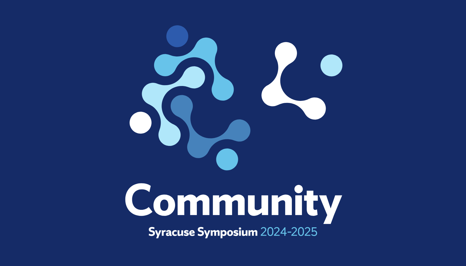 Syracuse Symposium 2024 Community Graphic