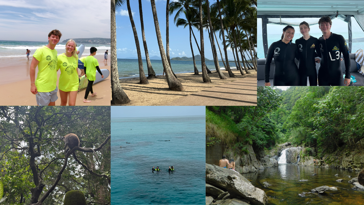 Photo montage of a student's experience in Sydney, Australia.