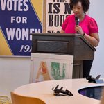 Professor Tanisha Jackson gives a speech