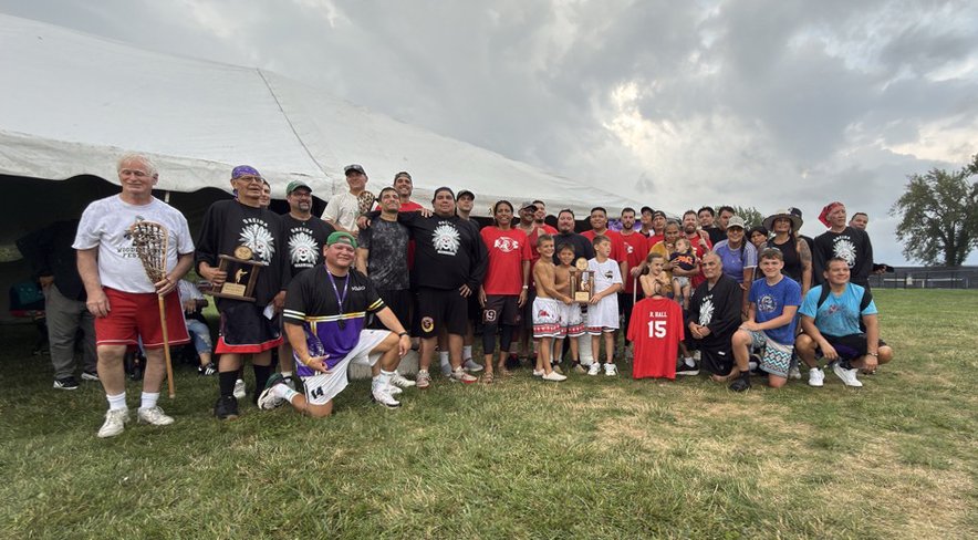 Group of lacrosse teams.