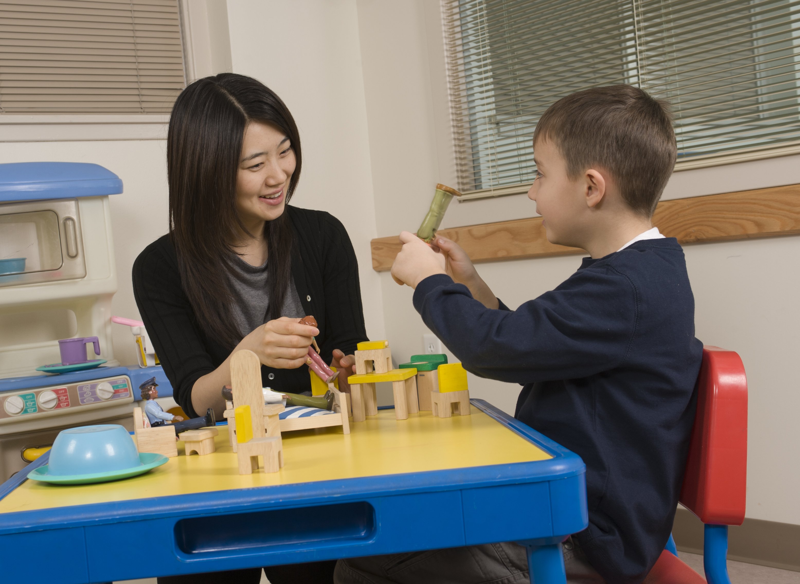 Child and Therapist