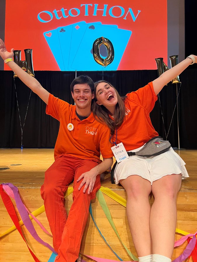 Grace Brashears and Ronny Ditchek at OttoTHON