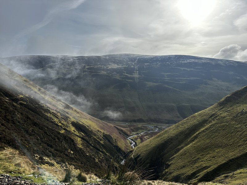 Grey Mare&#x27;s Tail in Scotland.