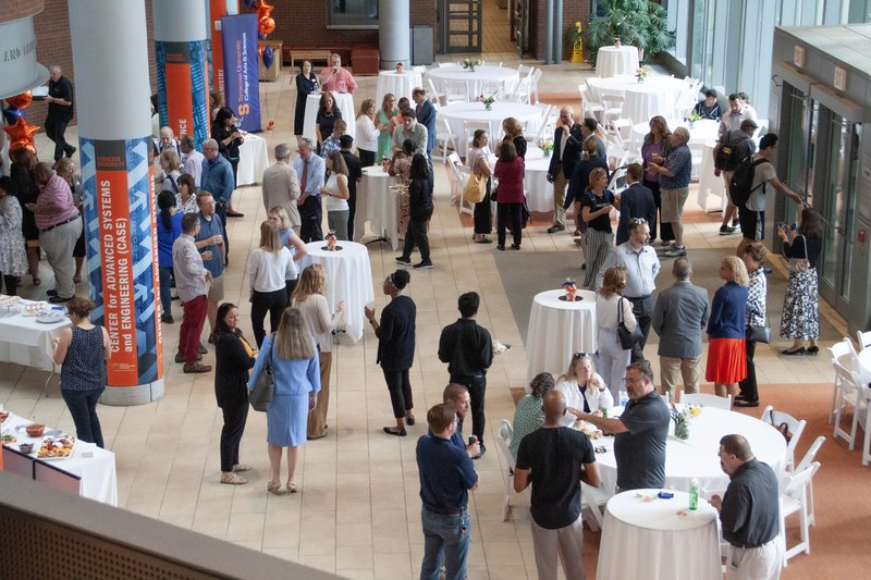 Crowd at Dean Mortazavi Welcome Event.