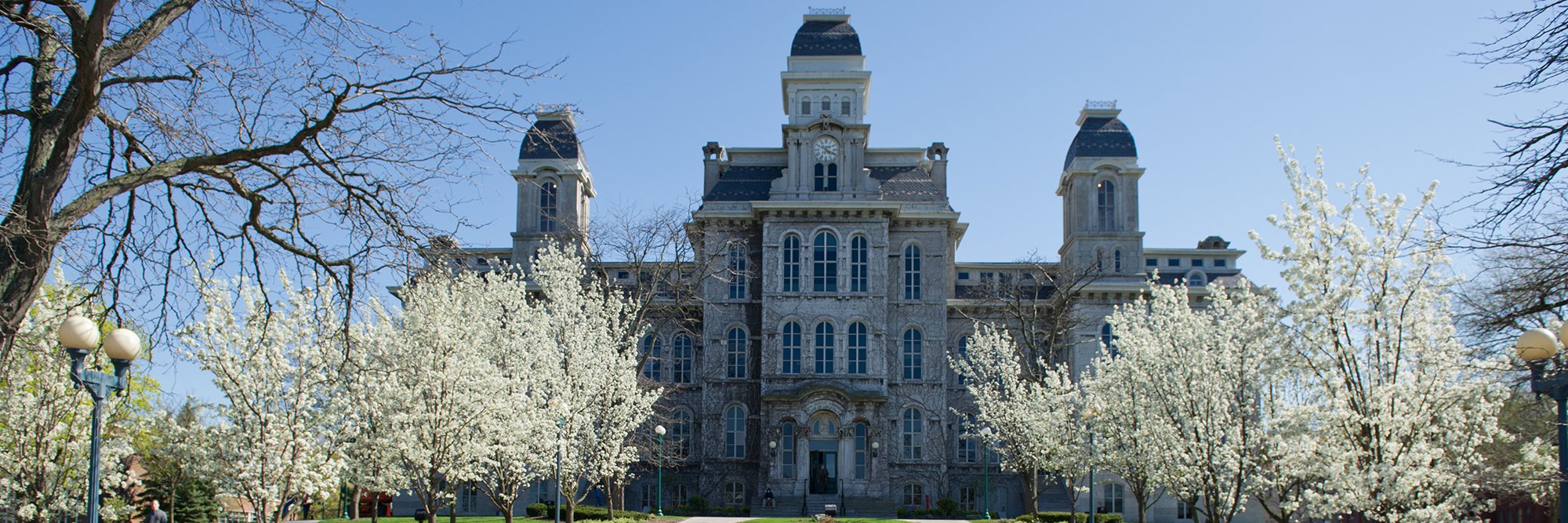 Hall of Languages springtime image