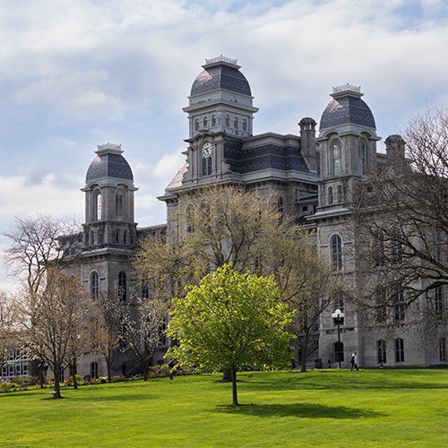 Hall of Languages exterior.