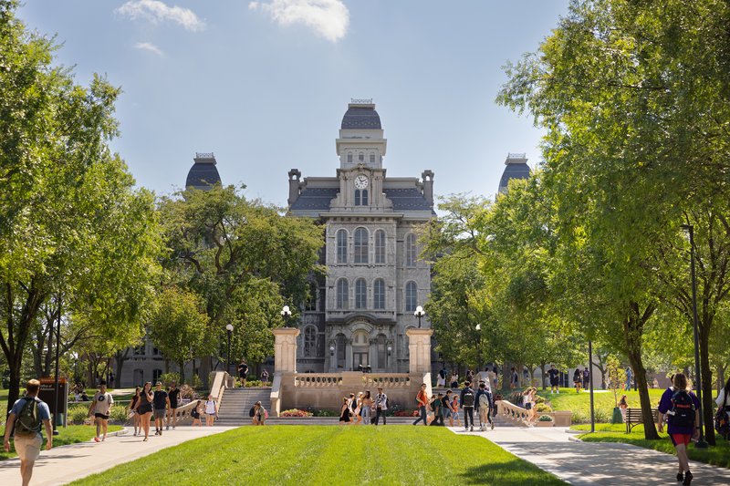 Hall of Languages Fall Semester