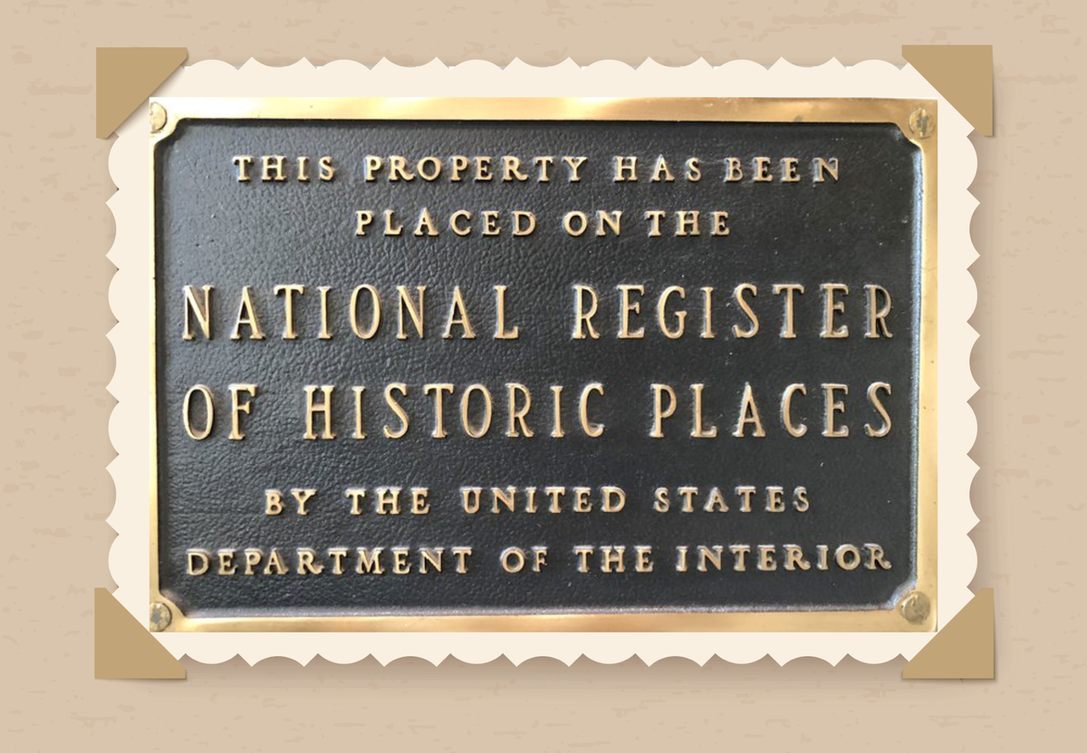 Hall of Languages Registry plaque.