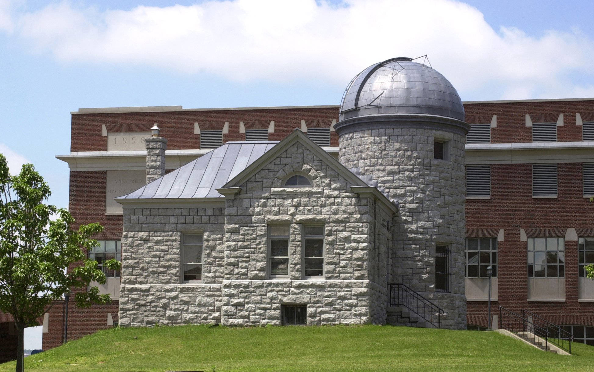 exterior of the Holden Observatory