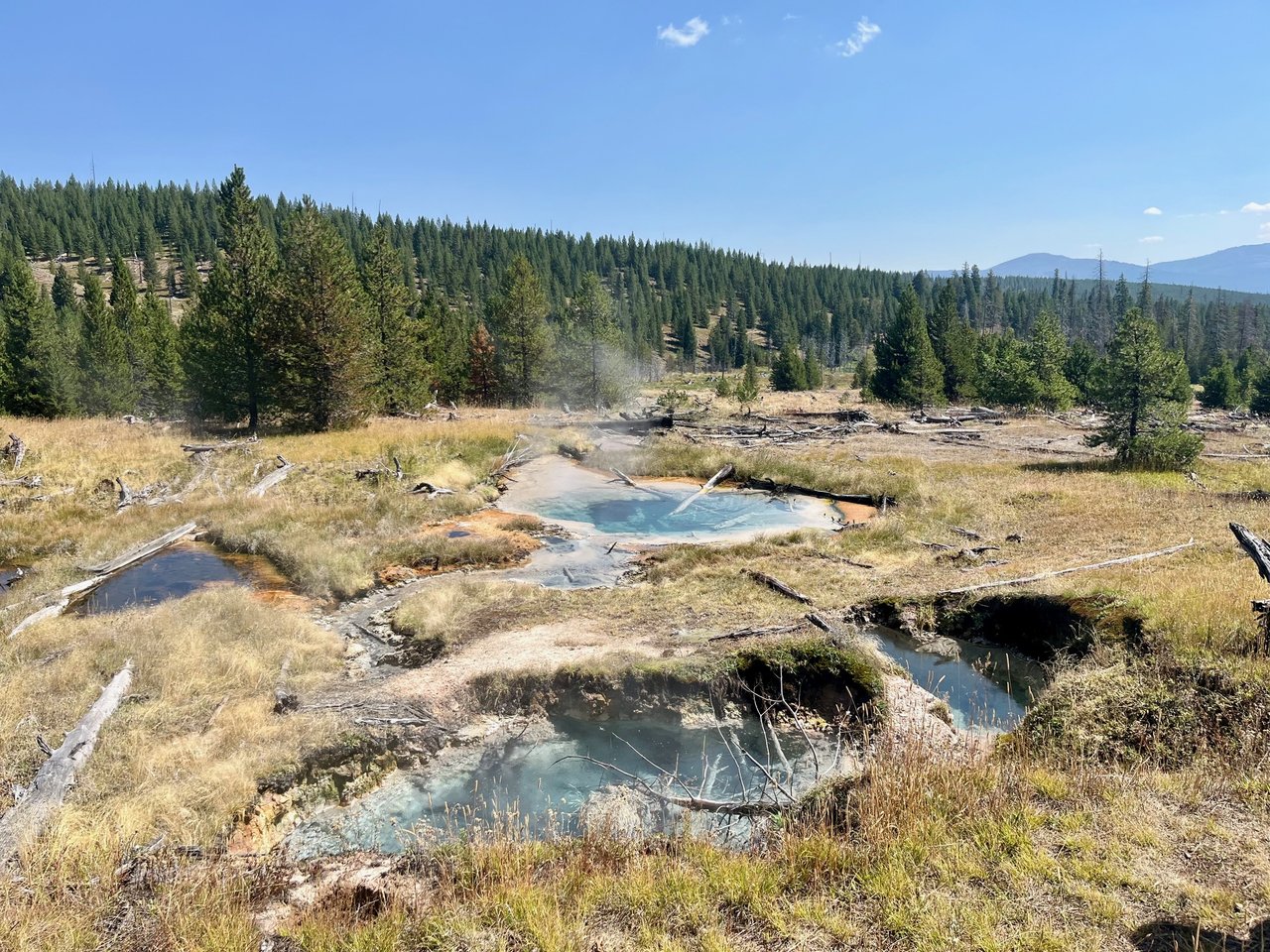 Geothermal Spring in Yellowstone National Park