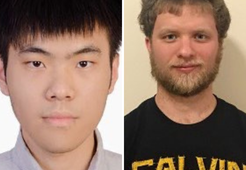 Jianchen Wei and Jesse Hulse side by side headshots.