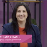 Katie Kidwell headshot with graphic listing her name and affiliation.
