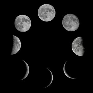 Different Moon Phases
