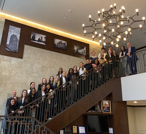 Pre-Law immersion visit at Hancock Estabrook