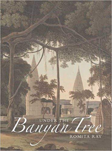 A photo of a book cover, titled Under the Banyan Tree by author Romita Ray