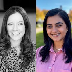 Sarah Woolf King and Fatima Dobani headshots.