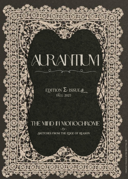 Book cover with text reading Aurantium.