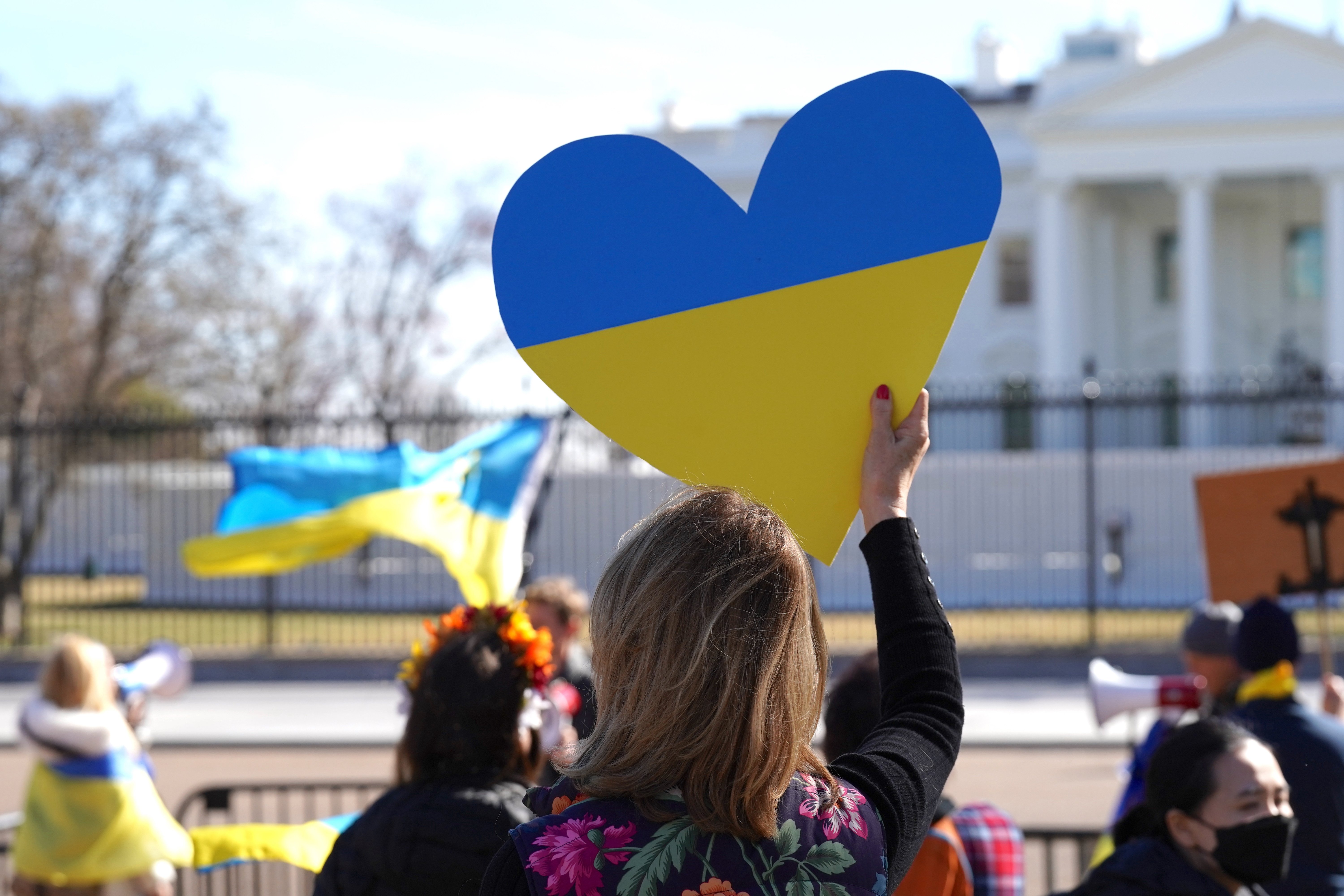 Person Holding Heart Shaped Sign with Ukraine Colors.jpg