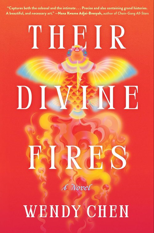 Front cover of Their Divine Fires: A Novel.