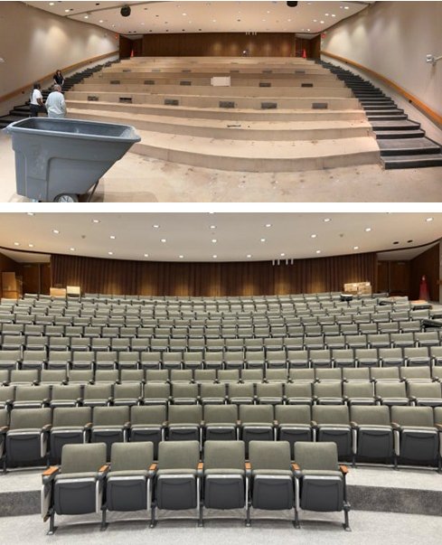 lecture hall seating