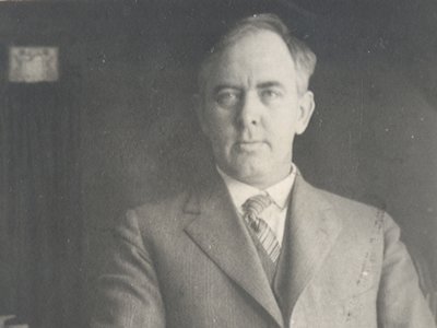 Charles Brightman, c. 1916 (Photo courtesy of Syracuse University Archives)