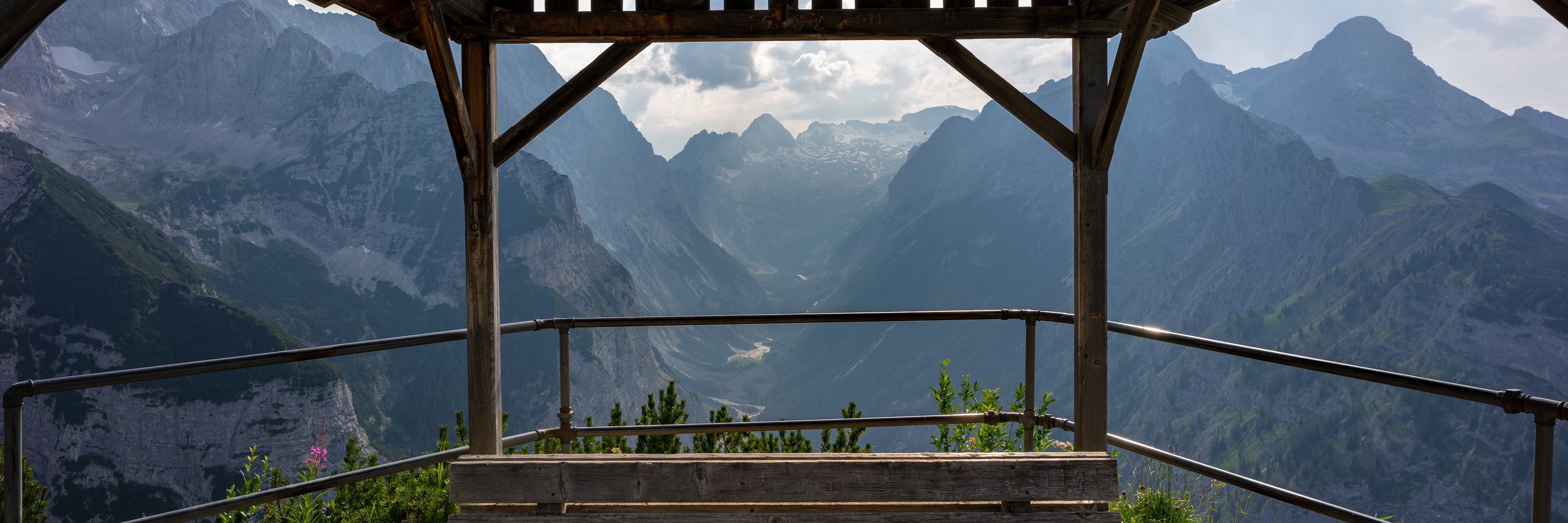 Mountain views from Reintal, Garmisch-Partenkirchen, Germany