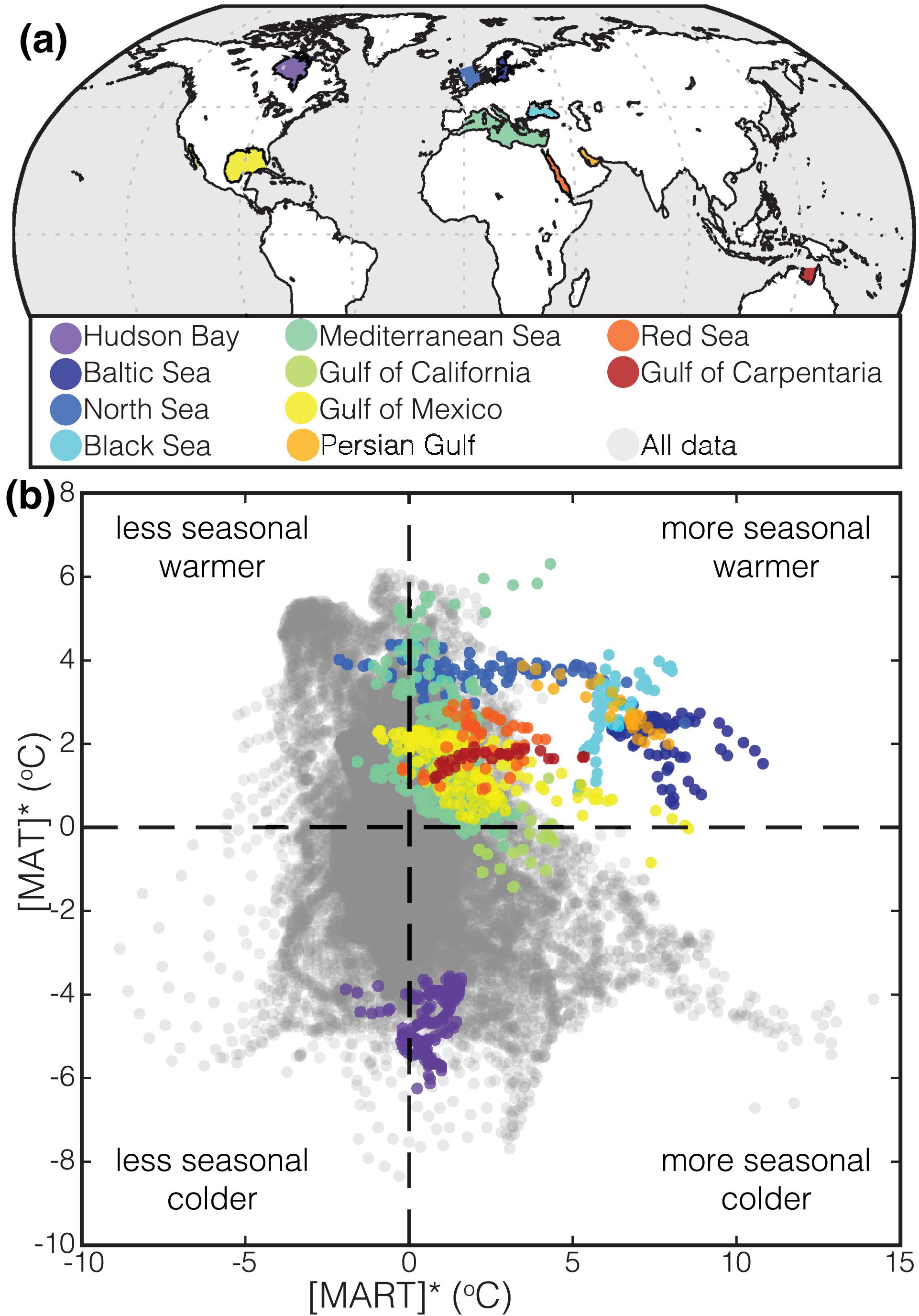 Sea Temperature Map