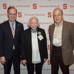 Jack Graver with former chancellor Kent Syverud
