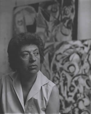 Lee Krasner (© 2017 The Pollock-Krasner Foundation / Artists Rights Society (ARS), New York. Image Courtesy of Paul Kasmin Gallery.)