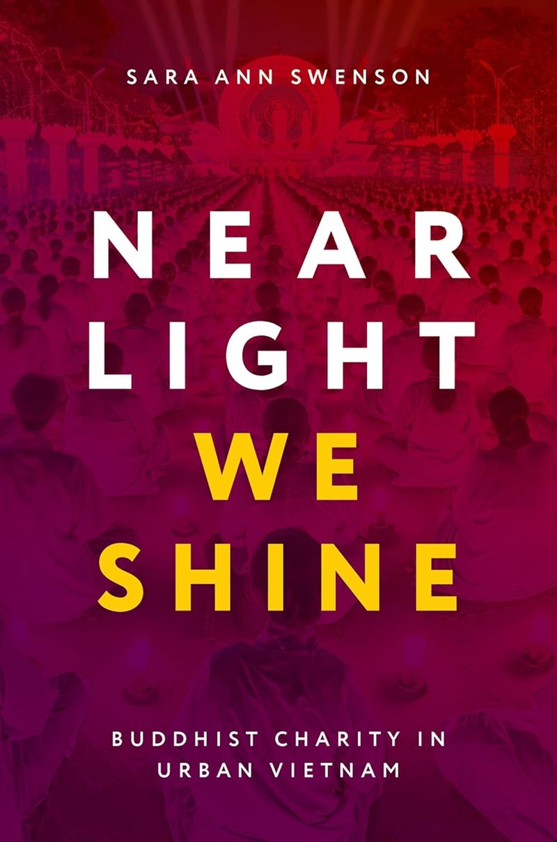 Near Light We Shine book cover with red background