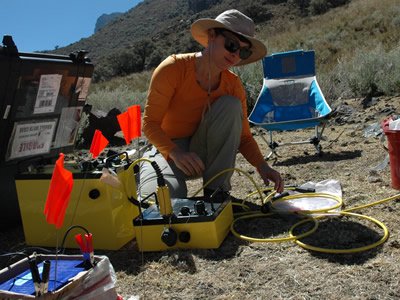 Robin Glas G'18 in the field. 