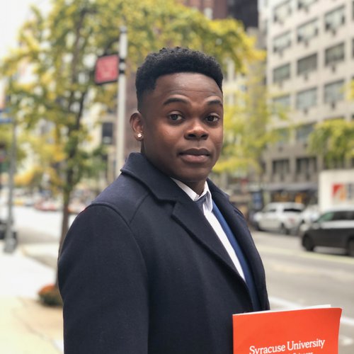 Shaquille Reid '22 in New York City