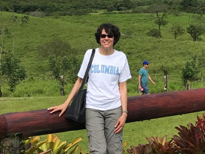Soren Lowell pausing during her volunteer trip in Costa Rica