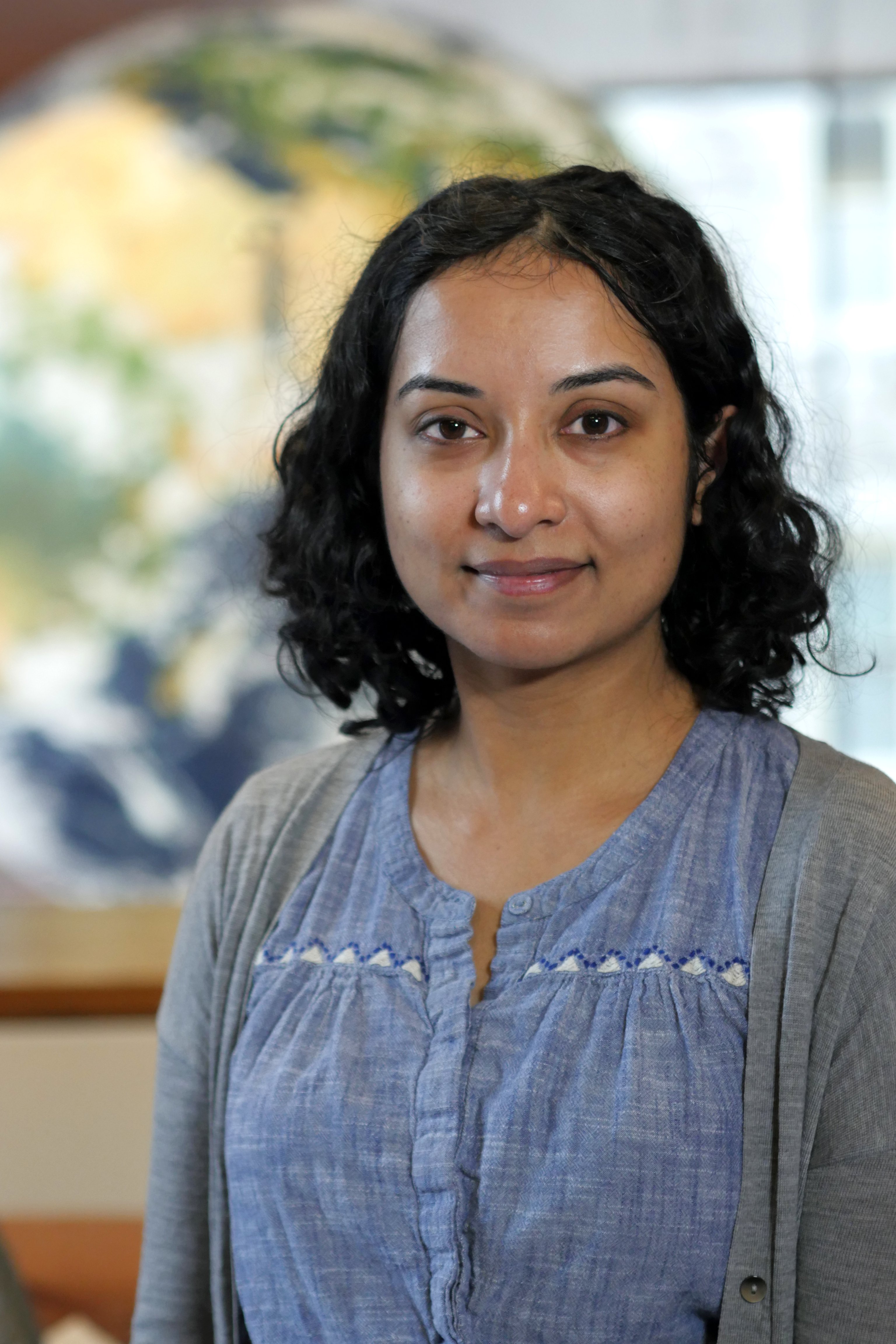 Tripti Bhattacharya portrait.